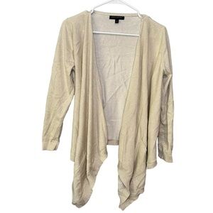 🔹5/$25🔹 Banana Republic Factory Cream Open Front Cardigan. Size Small